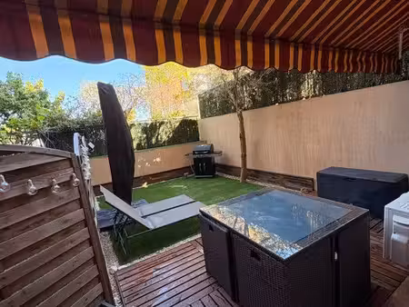 appartement 2 pièces avec jardin privatif et box