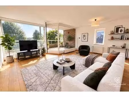 lumineux appt 2 chambres + bureau / avenue hamoir