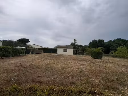 terrain constructible à vendre