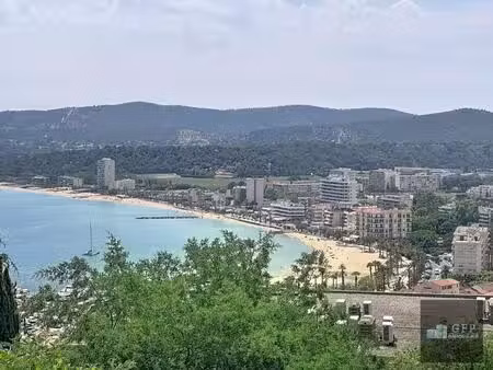le lavandou – appartement 4 pièces entièrement rénové – terrasse et vue mer