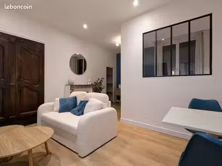 rare t1 bis 34m2 rénové avec verrière • calme • hypercentre
