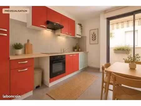 appartement 2 pièces 50 m²