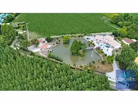 propriété d'exception avec piscine et étang privé ? 380 m² ? saint-geours-de-maremne