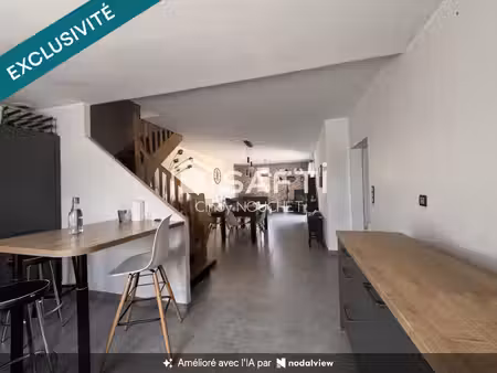 maison familiale avec jardin à parigné-l'évêque.