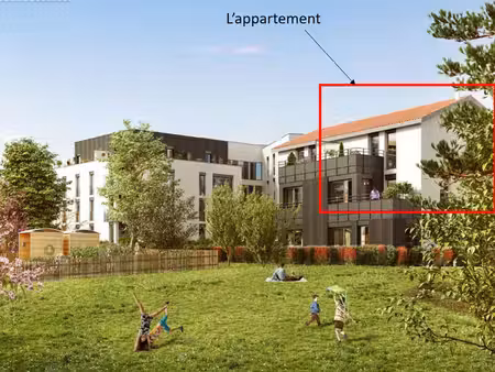 t3 duplex 69 m² - 2 balcons - 2 parkings