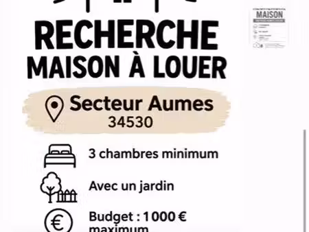 recherche maison 3 ch