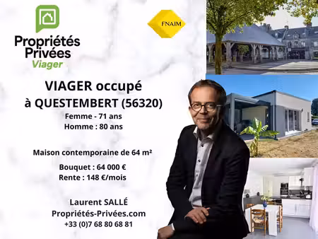 maison contemporaine de plain-pied de 2019, proche du centre-ville