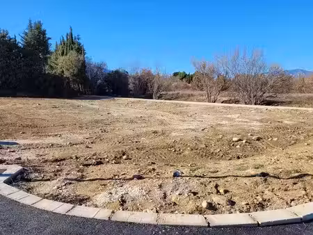 vente terrain 415 m² à pollestres (66450), 135 000 €