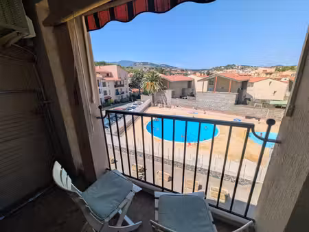 appartement 2 pieces a vendre a collioure, proche plage, par