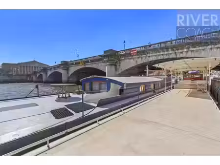 vente péniche 5 pièces 90 m² à paris 8ème (75008), 590 000 €