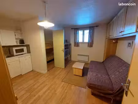appartement studio 23 m² avec un coin montagne