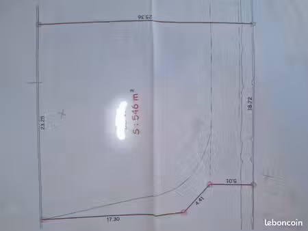 vends terrain constructible non viabilisé