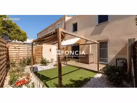 maison t4 83 m², avec jardin, garage et piscine – béziers