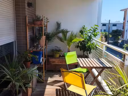 location t3 62 m² avec terrasse + 2 parkings proche métro toulouse saint-agne