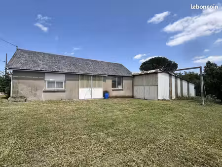 vieillevigne grange – atelier – hangar – local artisanal – environ 120 m² + terrain d’envi