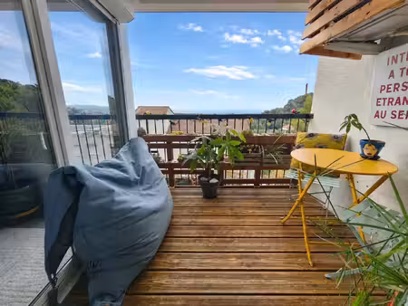 vue panoramique mer et degagee sur la ville