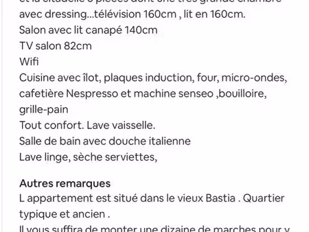 location appartement de caractère