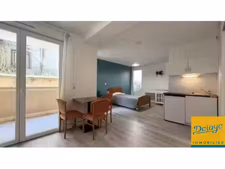 studio avec parking et balcon pour investissement locatif