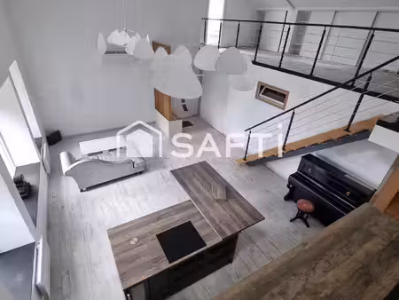 loft rénové – 150 m² – 3 chambres – toît terrasse