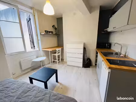 studio meublé 19 m² – orléans centre