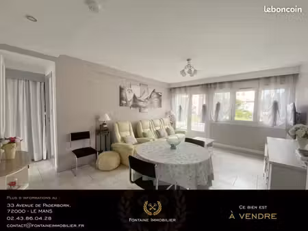 appartement 3 pièces 56 m²