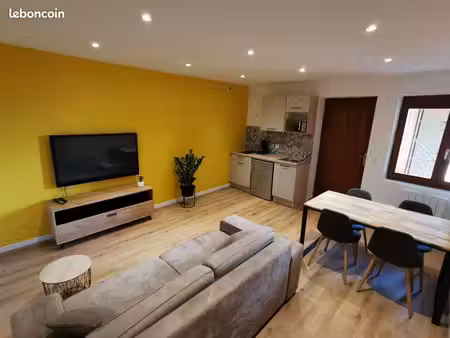t2 meublé 45 m² | port de rives | thonon