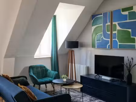 duplex meublé, quartier gare