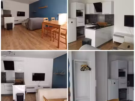appartement à louer / 2 pièces / 1 chambre / 38 m² / jardin et terrasse