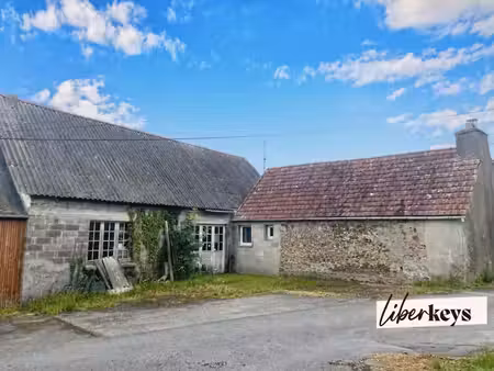 petite maison et hangar à rénover + entrepôt i hengoat i 2615 m2