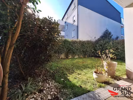 t2 42m² avec loggia et jardin - merignac centre