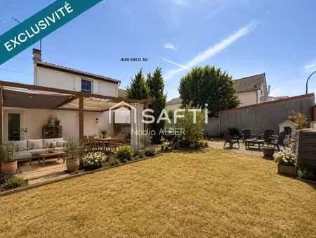 maison avec grand jardin – fort potentiel – quartier gondoles nord à choisy-le-roi
