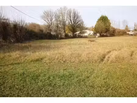 terrain à bâtir de 1230m2, borné