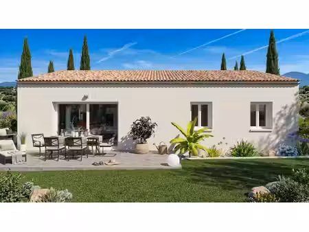 terrain avec maison neuve à vendre