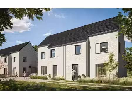 nieuwbouwwoningen in een groene omgeving te lokeren