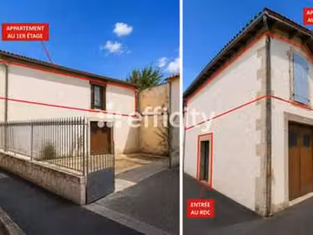 vente appartement 3 pièces à saint-jean-d'angély (17400) : à vendre 3 pièces / 64m² saint-