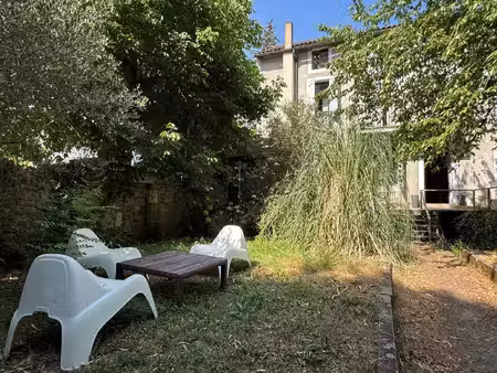 maison centre ville avec jardin