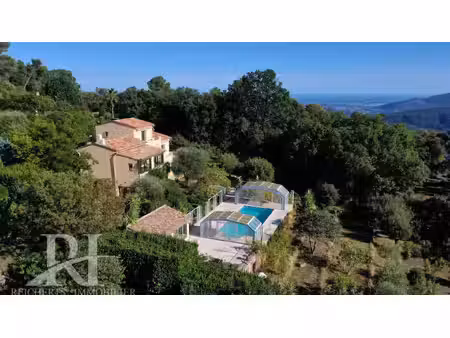 cabris villa 6p entièrement rénovée vue panoramique / piscine