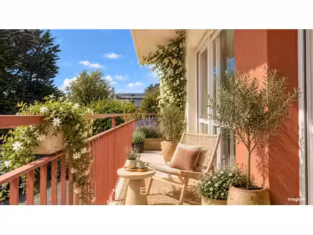 appartement 3 pièces - 84m2 - balcon sud - garage - vannes la madeleine