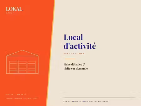 location local d’activités lorient 56100 424m²