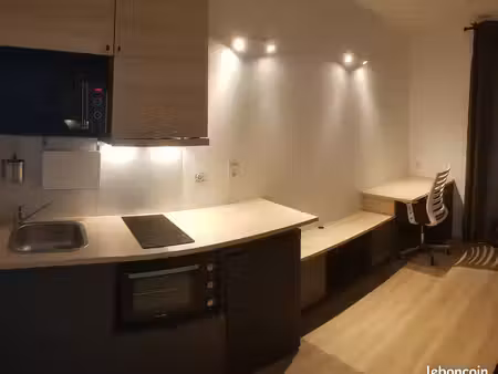 t1 bis récent, terrasse, jardin (proche chd, fac, ifsi, ices)