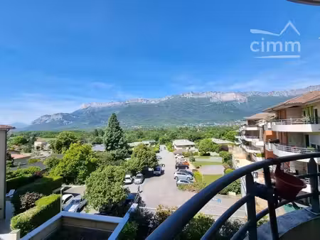 a vendre - goncelin – t4 95 m² avec balcon et vue exceptionnelle sur la chartreuse