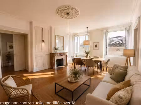 bordeaux saint-michel grand t3 de 95 m2, lumineux, beaux v