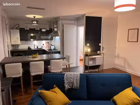 2 pièces 60m2 square st roch / plage