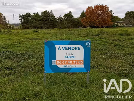 terrain 1000 m² saint remy sur lidoire