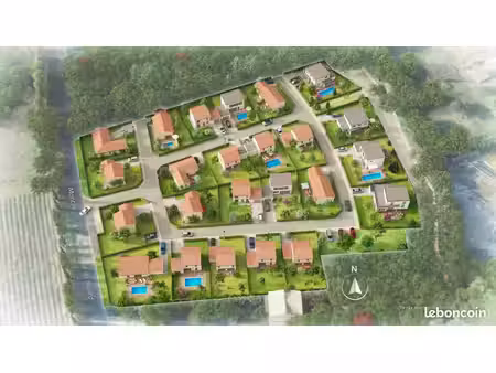 terrain 415 m² les granges gontardes