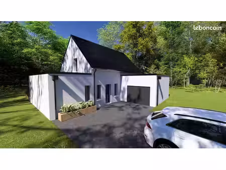 projet de construction d'une maison 135 m² avec terrain à concarneau (29)