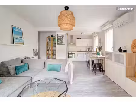 t3 65 m² comme une petite maison – jardin privatif 80 m², 2 parkings, clim – fonbeauzard (