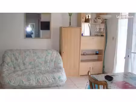 a louer en meublé t2 – 28 m² - saint marc sur mer