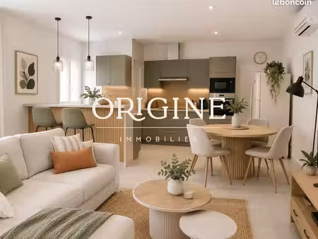 appartement 3 pièces 60 m²