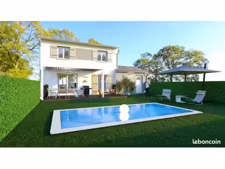projet de construction d'une maison 110 m² avec terrain à juvignac (34)
